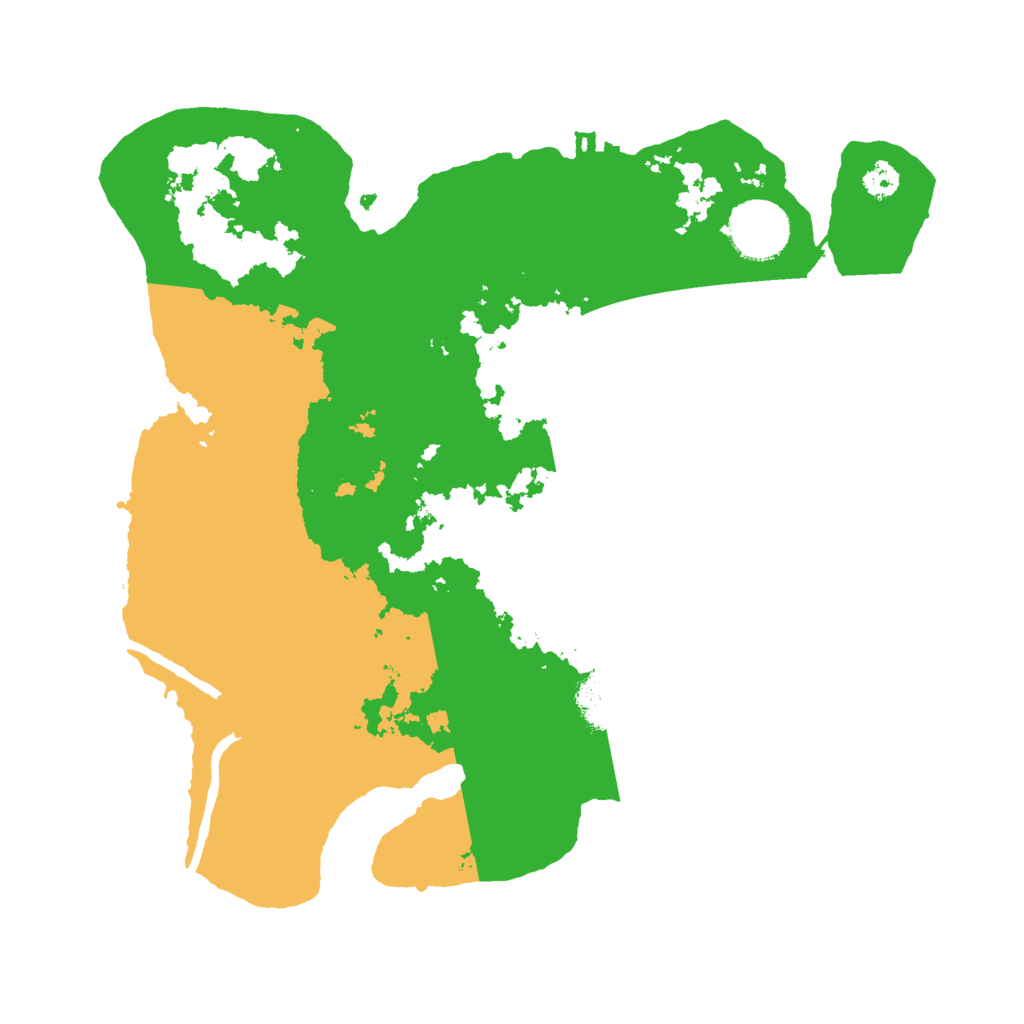 Biome Rust Map: Procedural Map, Size: 3000, Seed: 268537841