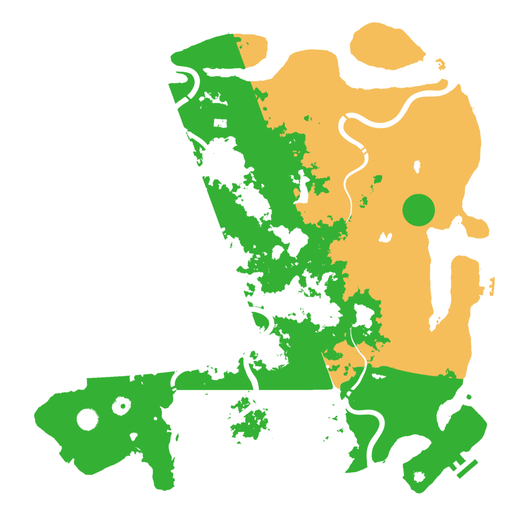 Biome Rust Map: Procedural Map, Size: 4252, Seed: 252569329