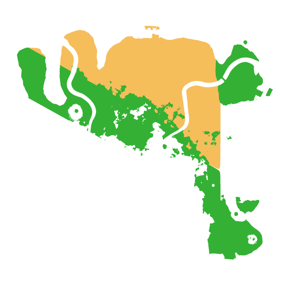 Biome Rust Map: Procedural Map, Size: 3000, Seed: 1994293717