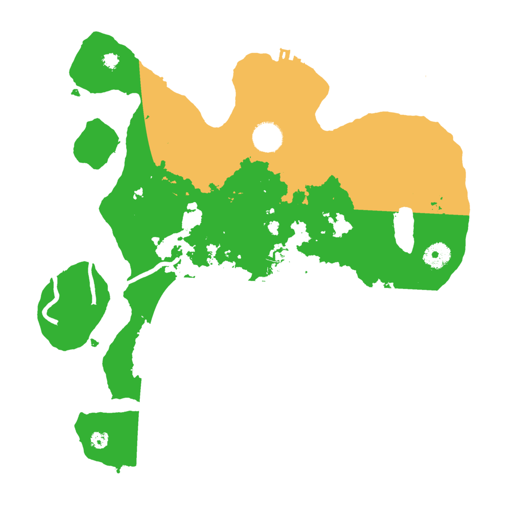 Biome Rust Map: Procedural Map, Size: 3000, Seed: 1597947662