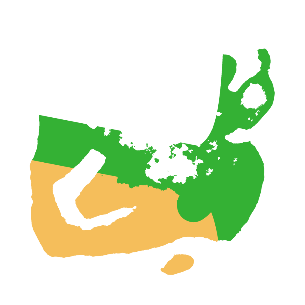 Biome Rust Map: Barren, Size: 2450, Seed: 150