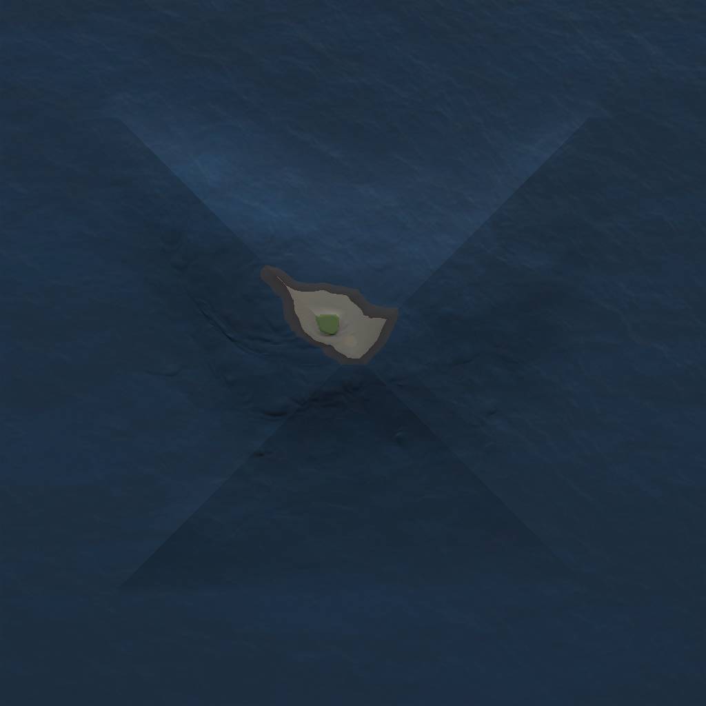 Rust Map: Procedural Map, Size: 1000, Seed: 649459511, 3 Monuments