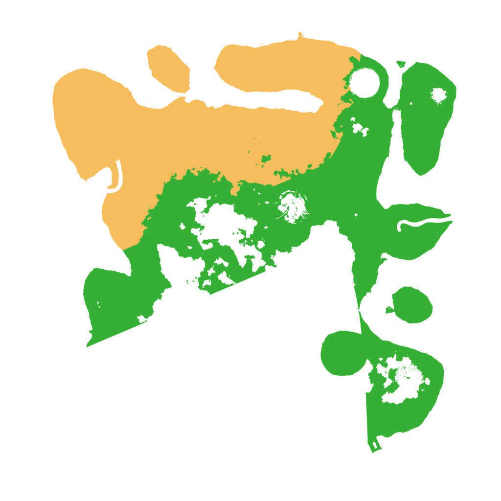 Biome Rust Map: Procedural Map, Size: 3000, Seed: 20009