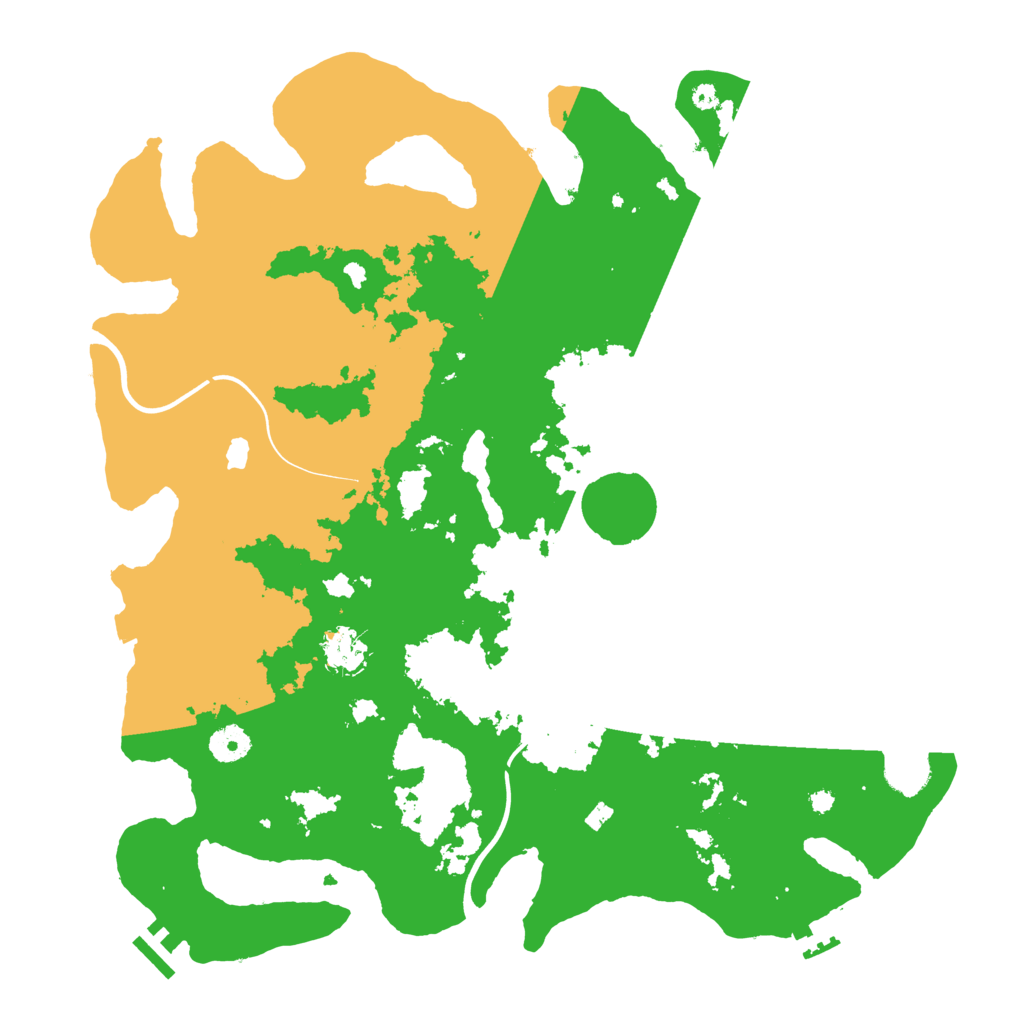 Biome Rust Map: Procedural Map, Size: 4000, Seed: 2089722590