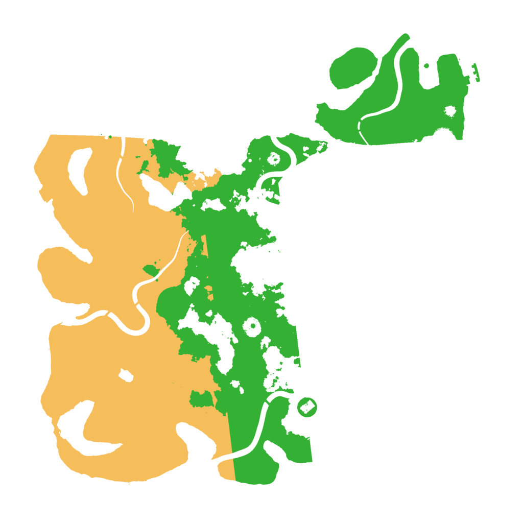 Biome Rust Map: Procedural Map, Size: 4250, Seed: 875314116