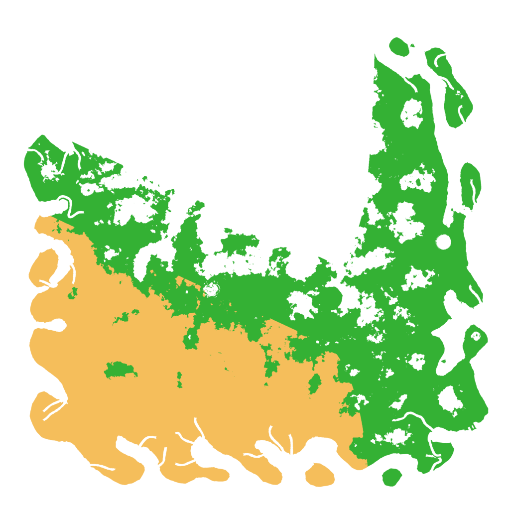 Biome Rust Map: Procedural Map, Size: 6000, Seed: 807203070