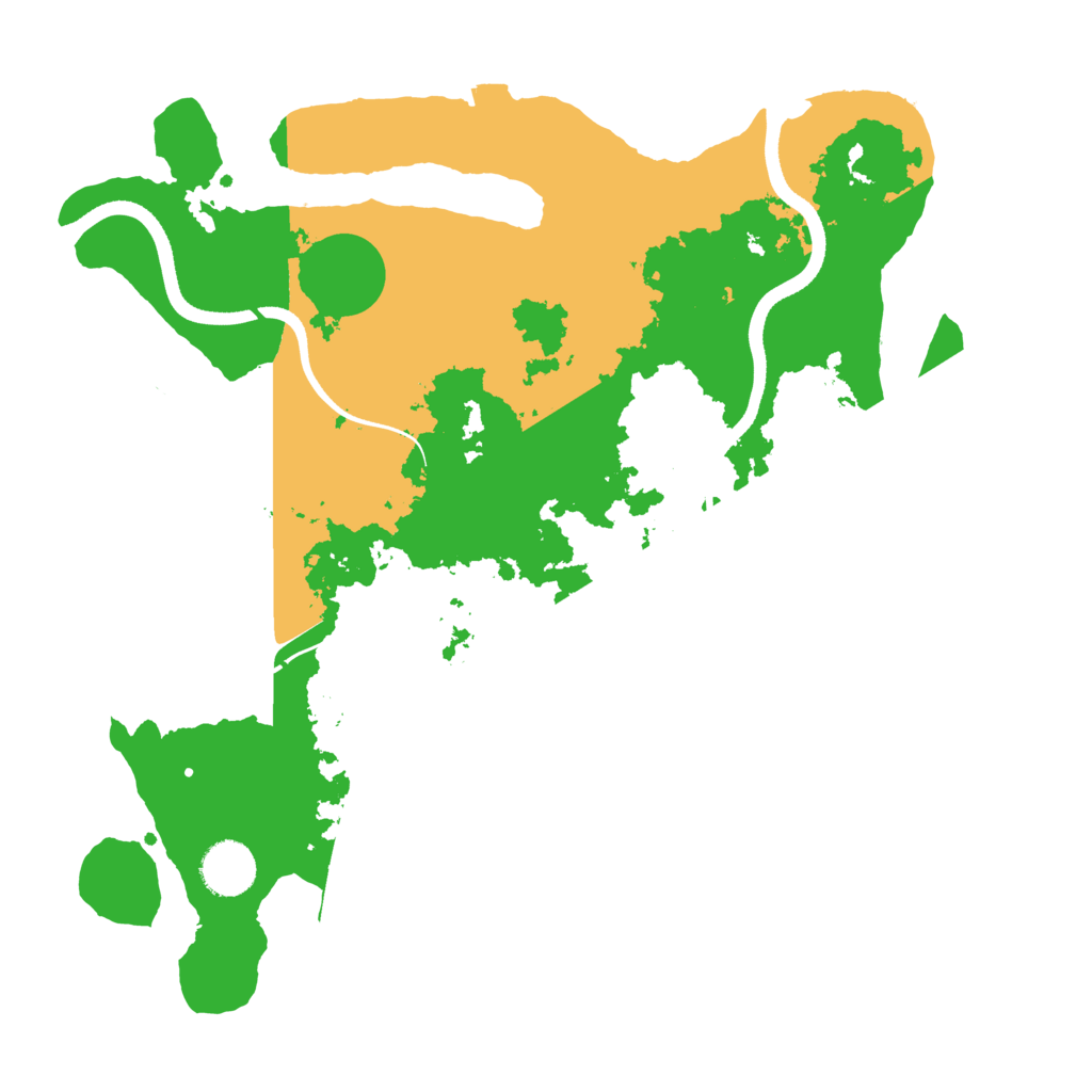 Biome Rust Map: Procedural Map, Size: 3500, Seed: 2072194811