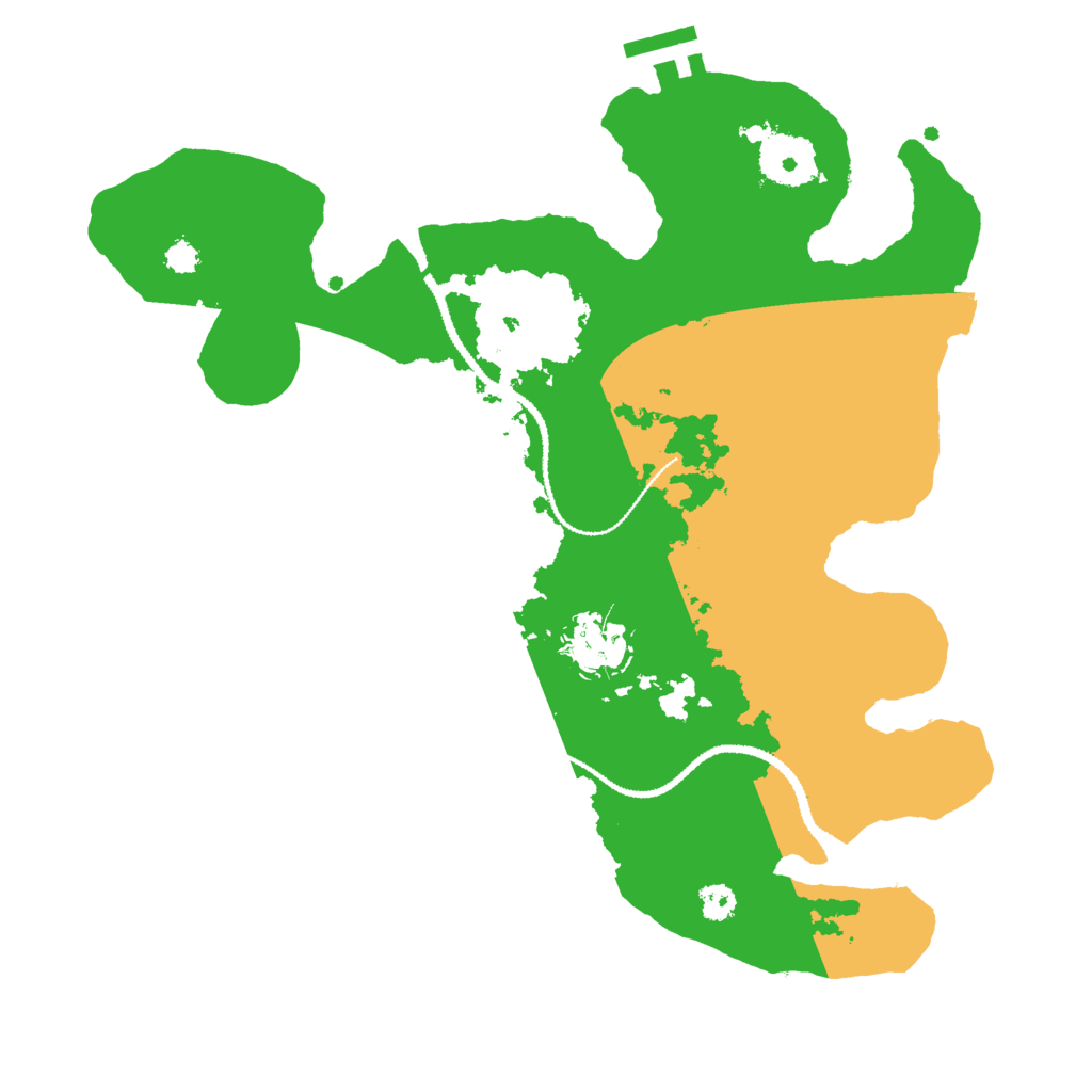 Biome Rust Map: Procedural Map, Size: 3000, Seed: 2063860010