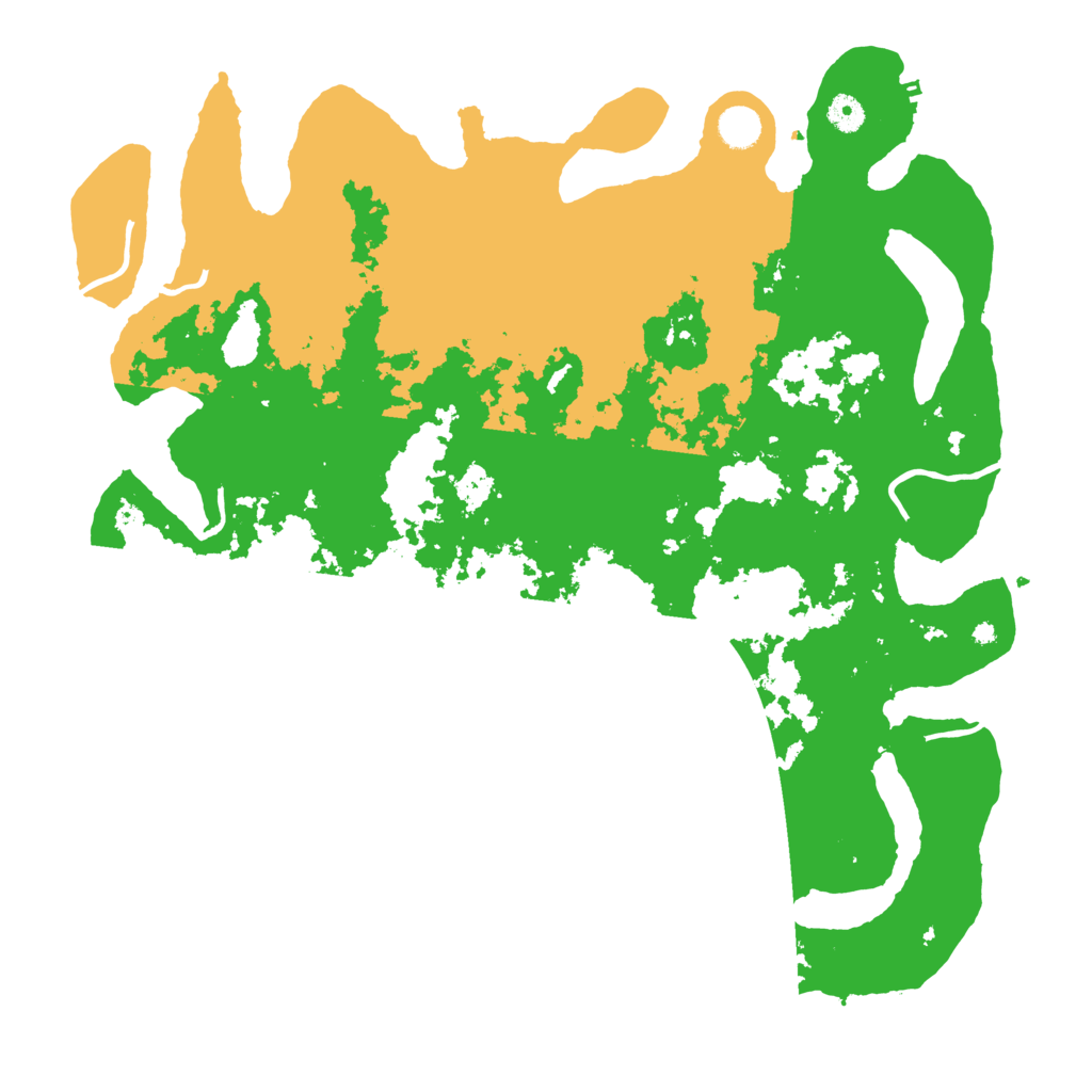 Biome Rust Map: Procedural Map, Size: 4500, Seed: 215729