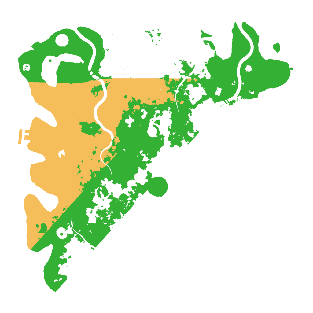 Biome Rust Map: Procedural Map, Size: 4250, Seed: 13463