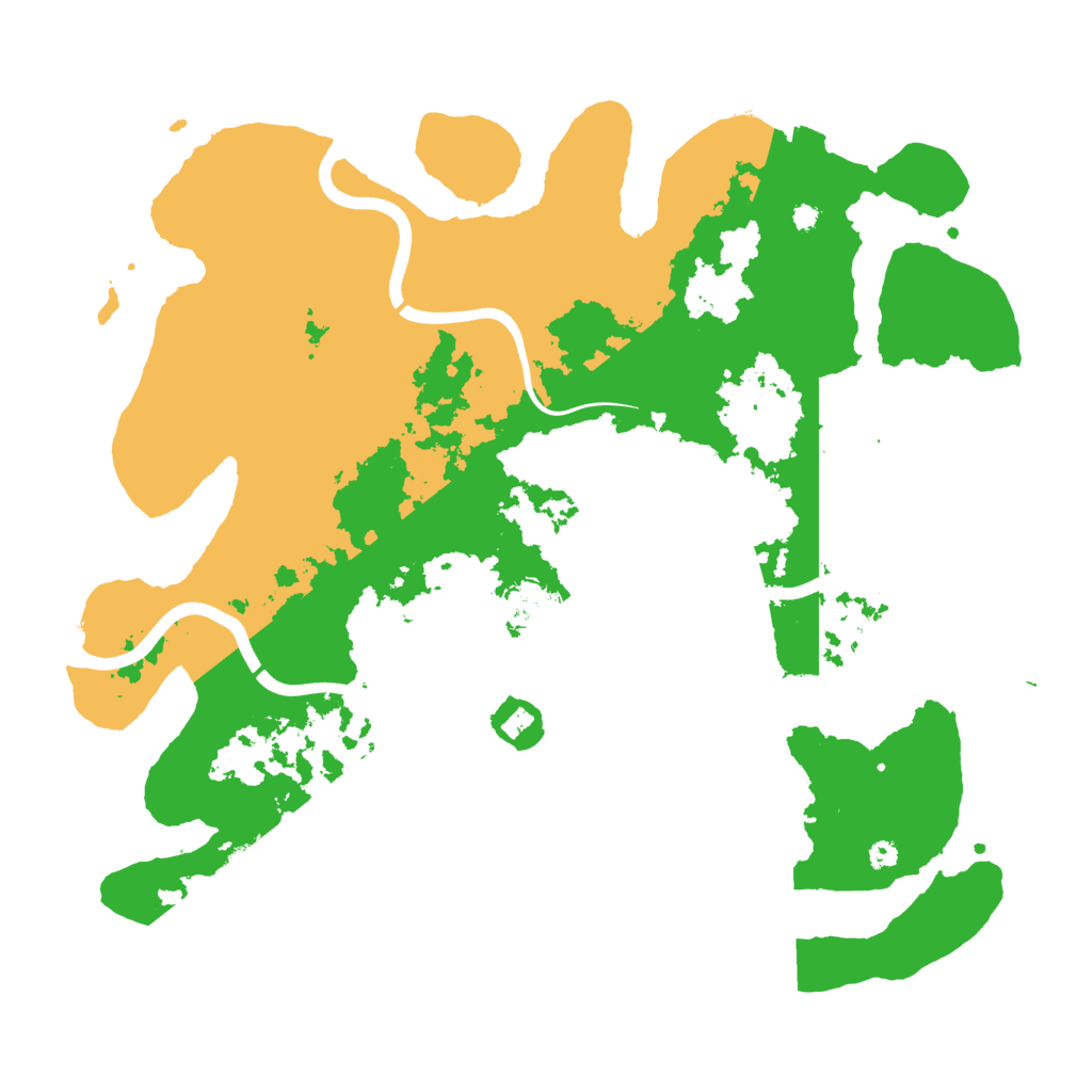 Biome Rust Map: Procedural Map, Size: 3850, Seed: 1605084264