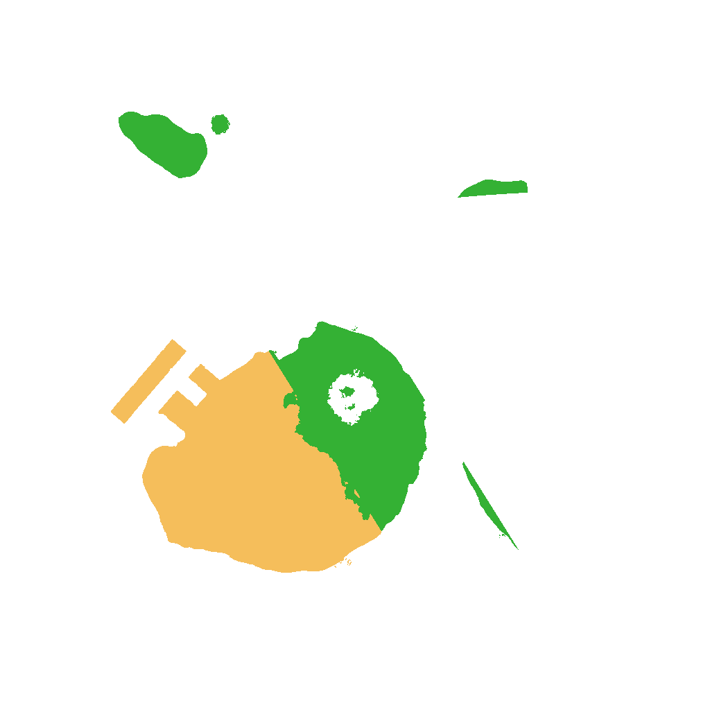 Biome Rust Map: Procedural Map, Size: 1500, Seed: 1110001