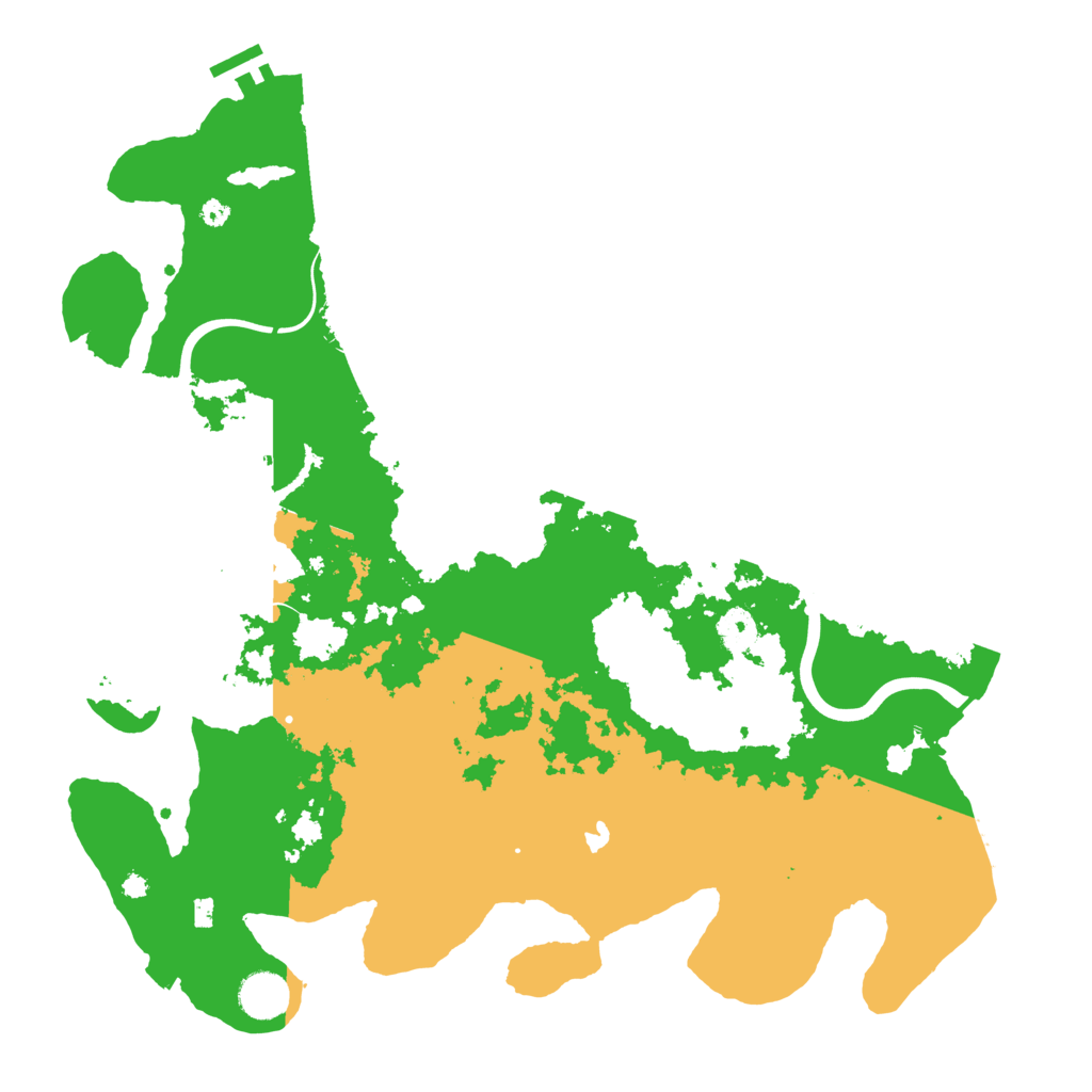 Biome Rust Map: Procedural Map, Size: 4000, Seed: 1514308070