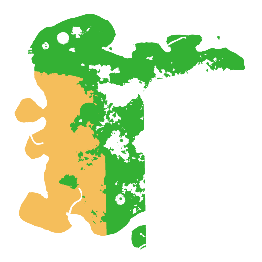 Biome Rust Map: Procedural Map, Size: 3850, Seed: 386021948