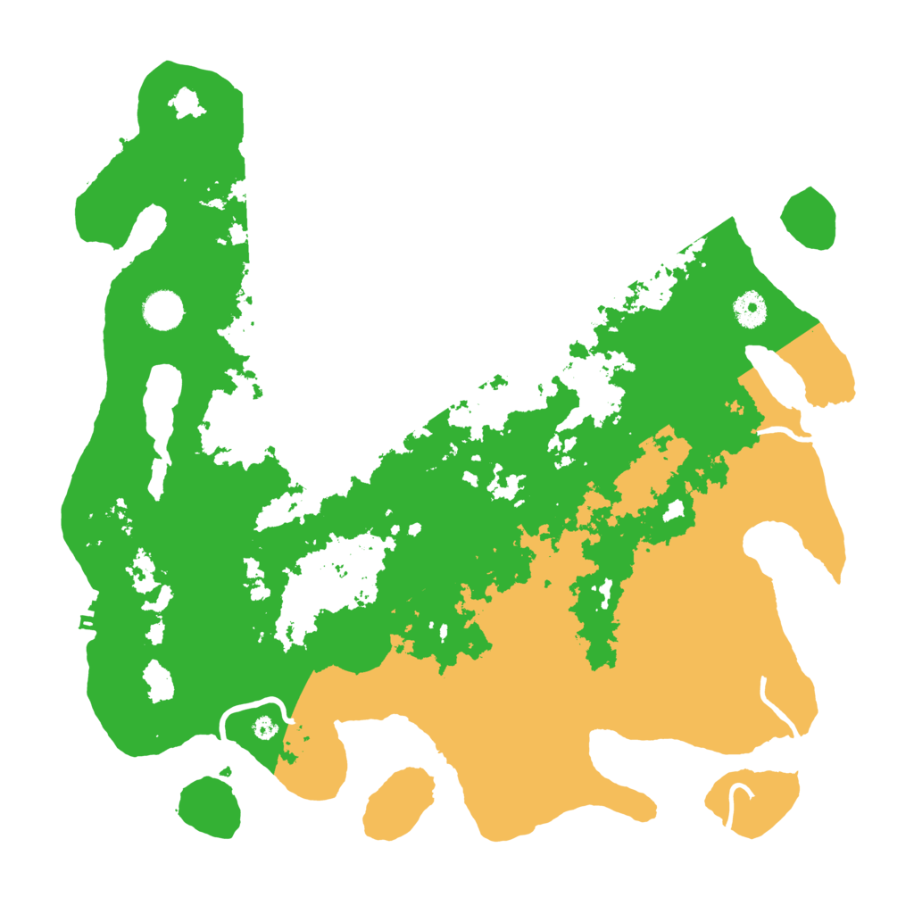 Biome Rust Map: Procedural Map, Size: 4000, Seed: 157986
