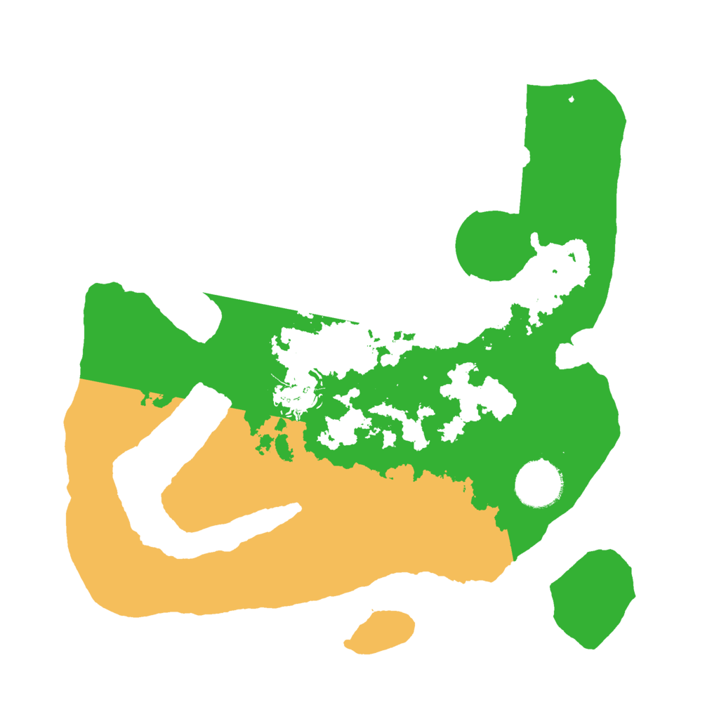 Biome Rust Map: Barren, Size: 2700, Seed: 150