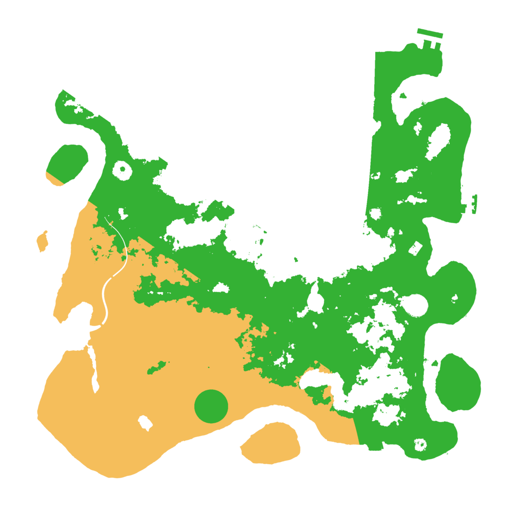 Biome Rust Map: Procedural Map, Size: 4000, Seed: 6177578