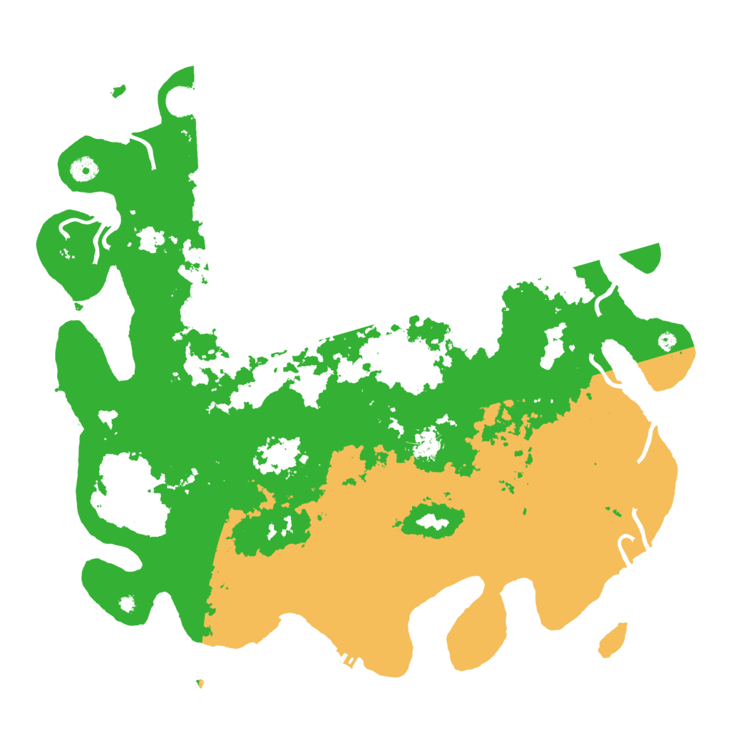Biome Rust Map: Procedural Map, Size: 4250, Seed: 4894058