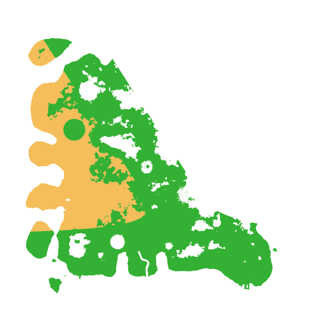 Biome Rust Map: Procedural Map, Size: 3850, Seed: 708965192