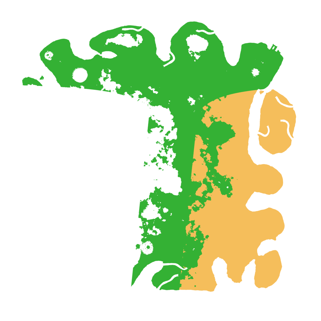 Biome Rust Map: Procedural Map, Size: 3850, Seed: 239442483