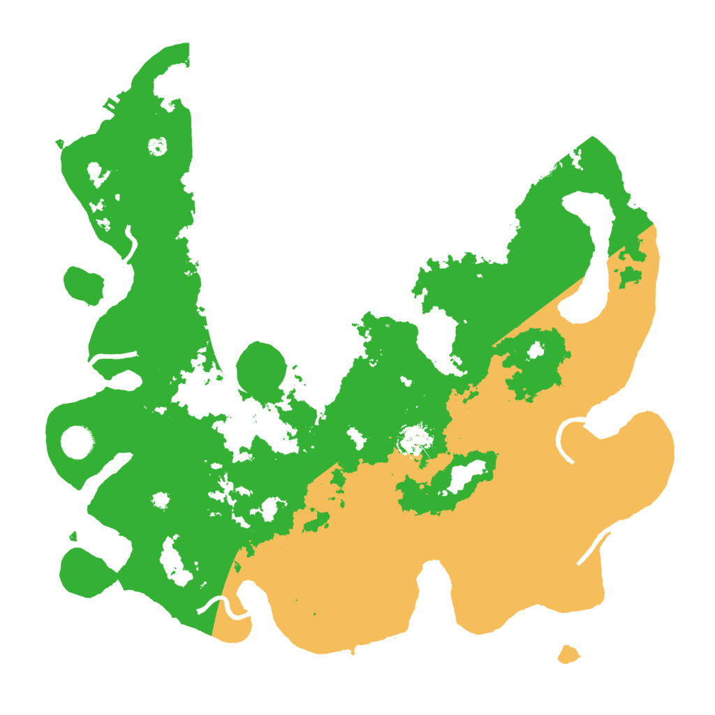 Biome Rust Map: Procedural Map, Size: 3850, Seed: 963649786