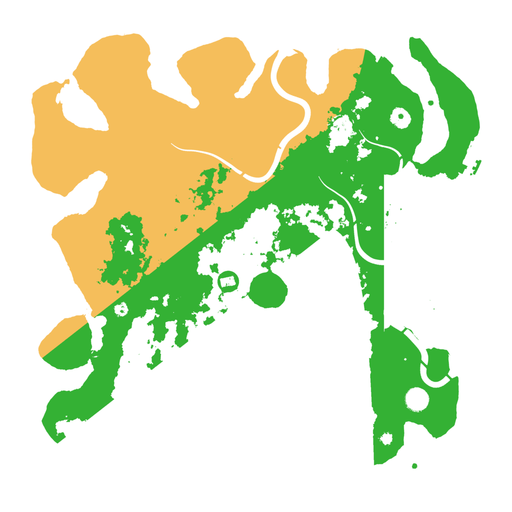 Biome Rust Map: Procedural Map, Size: 3800, Seed: 785497931