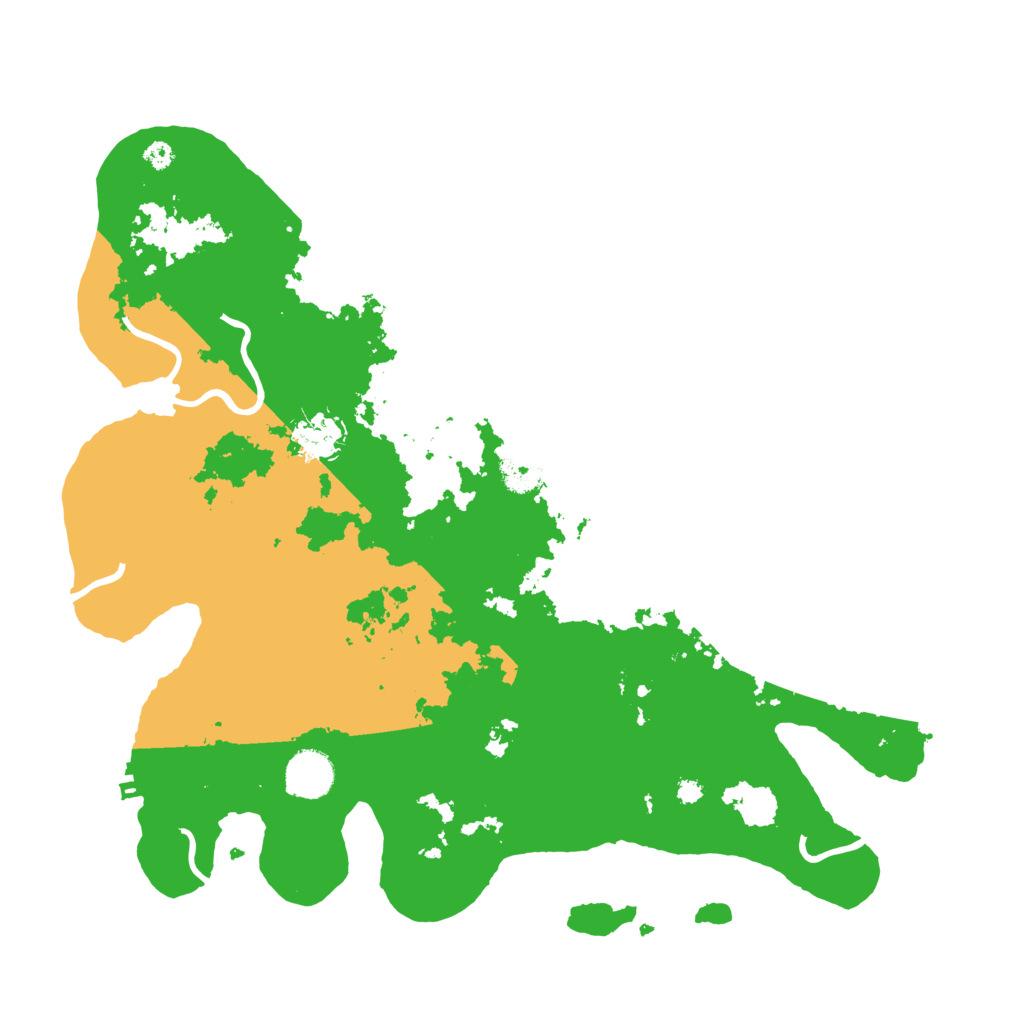 Biome Rust Map: Procedural Map, Size: 3750, Seed: 9173
