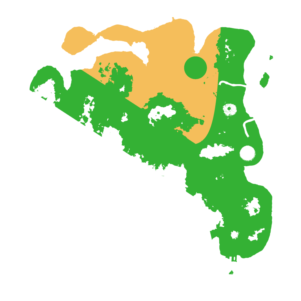 Biome Rust Map: Procedural Map, Size: 3500, Seed: 1477650540