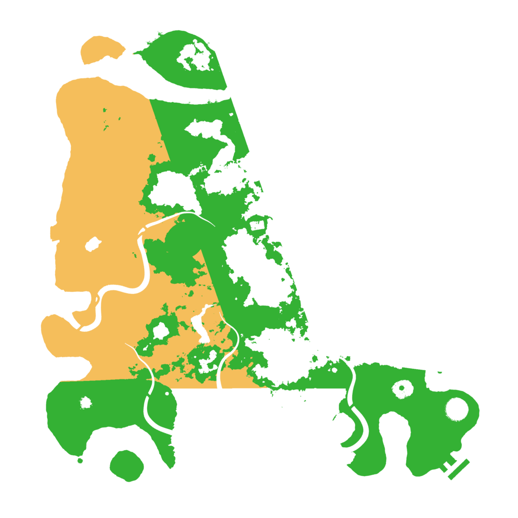Biome Rust Map: Procedural Map, Size: 4000, Seed: 508608708