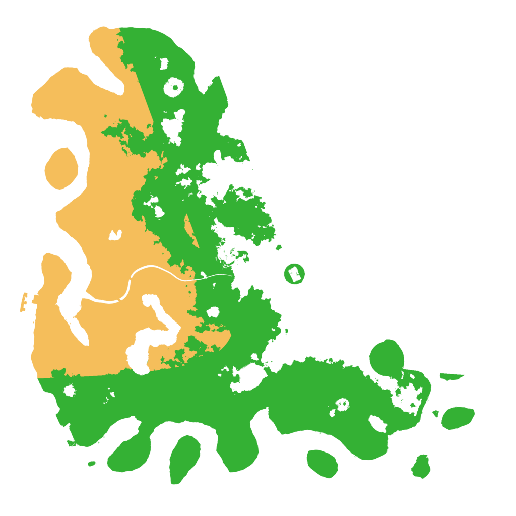 Biome Rust Map: Procedural Map, Size: 4000, Seed: 16196