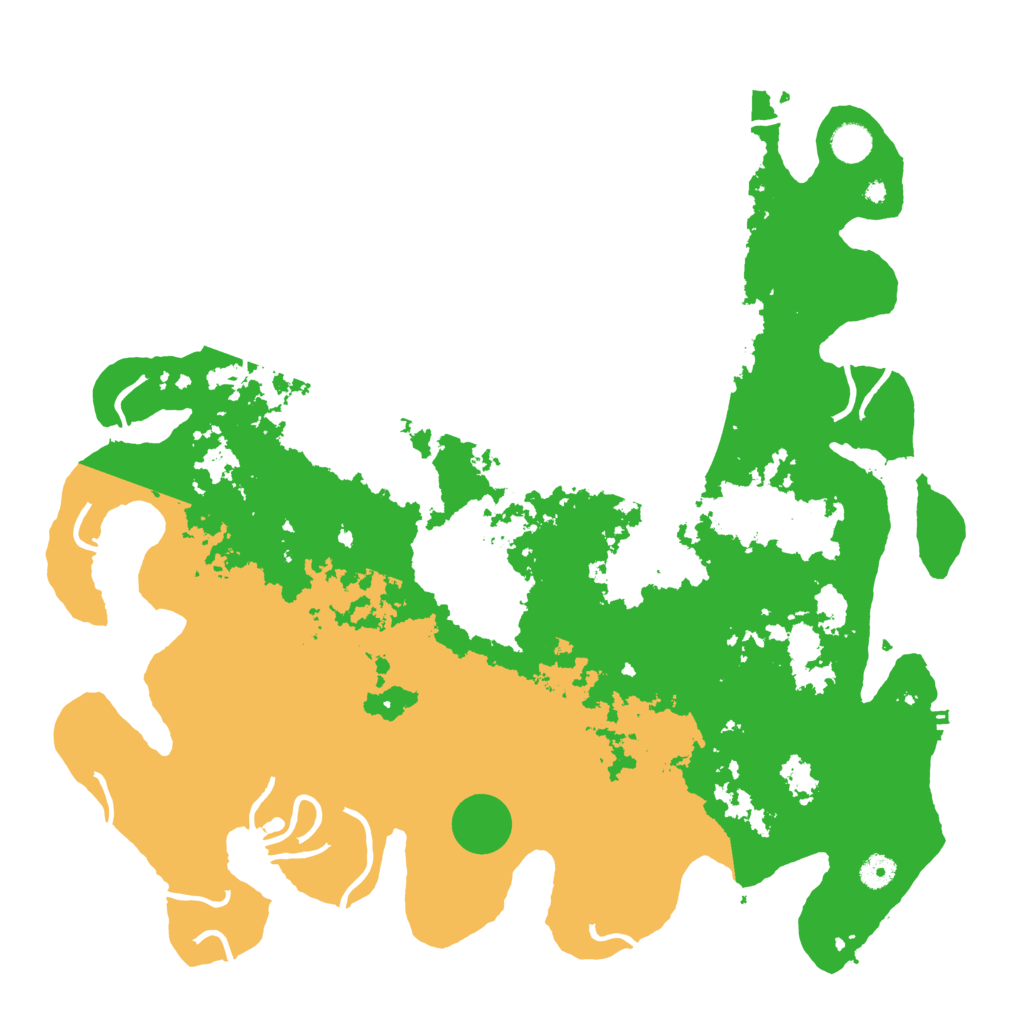 Biome Rust Map: Procedural Map, Size: 4500, Seed: 5565656