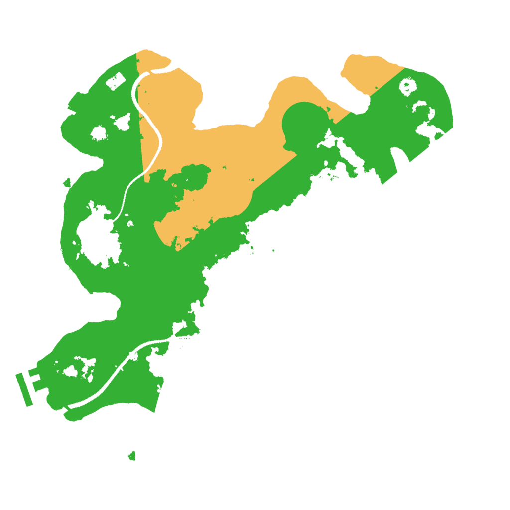 Biome Rust Map: Procedural Map, Size: 3000, Seed: 317152689