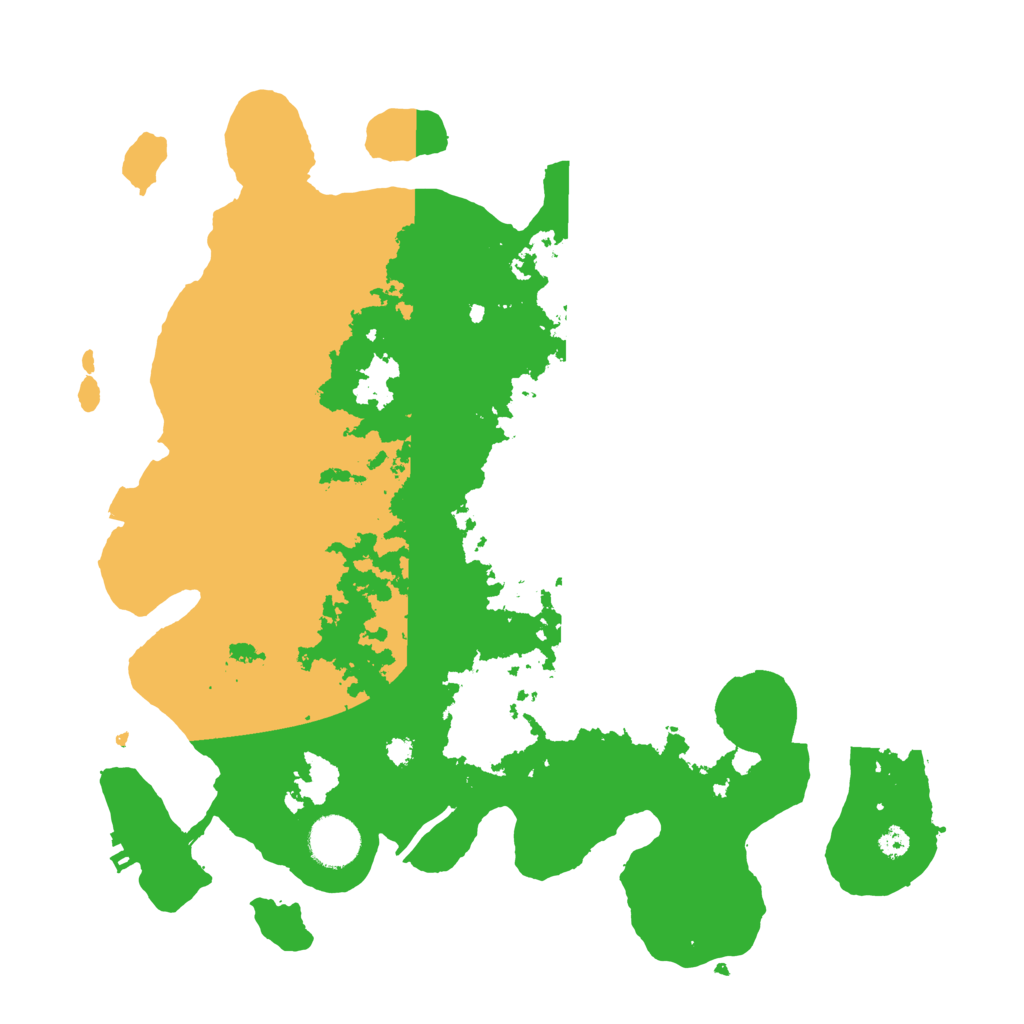 Biome Rust Map: Procedural Map, Size: 3500, Seed: 1780179672