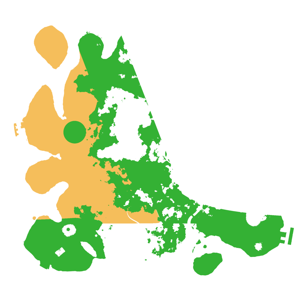 Biome Rust Map: Procedural Map, Size: 3500, Seed: 678