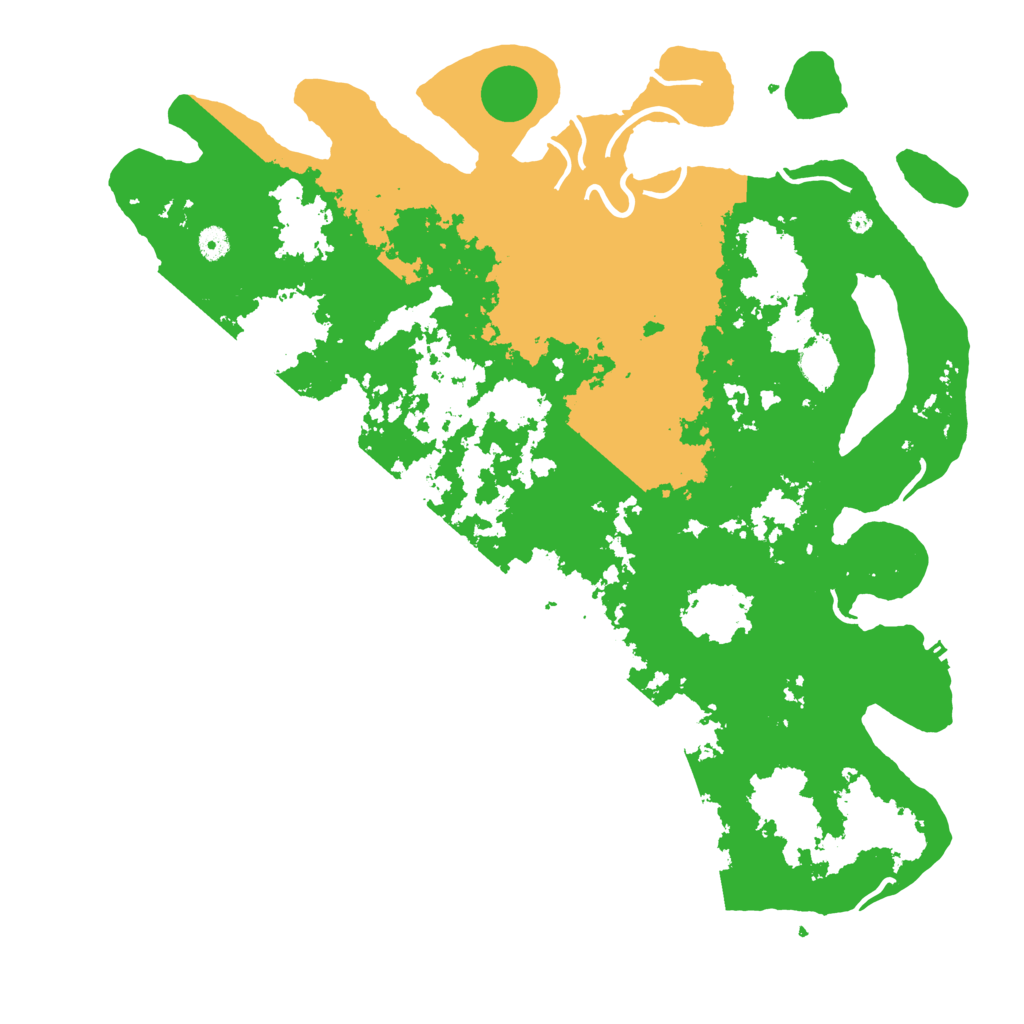Biome Rust Map: Procedural Map, Size: 4800, Seed: 1382151721