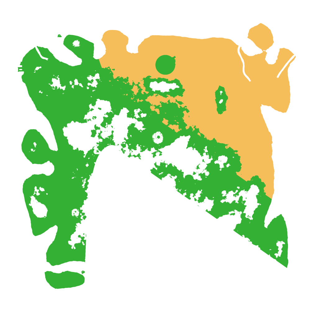 Biome Rust Map: Procedural Map, Size: 4250, Seed: 936017164