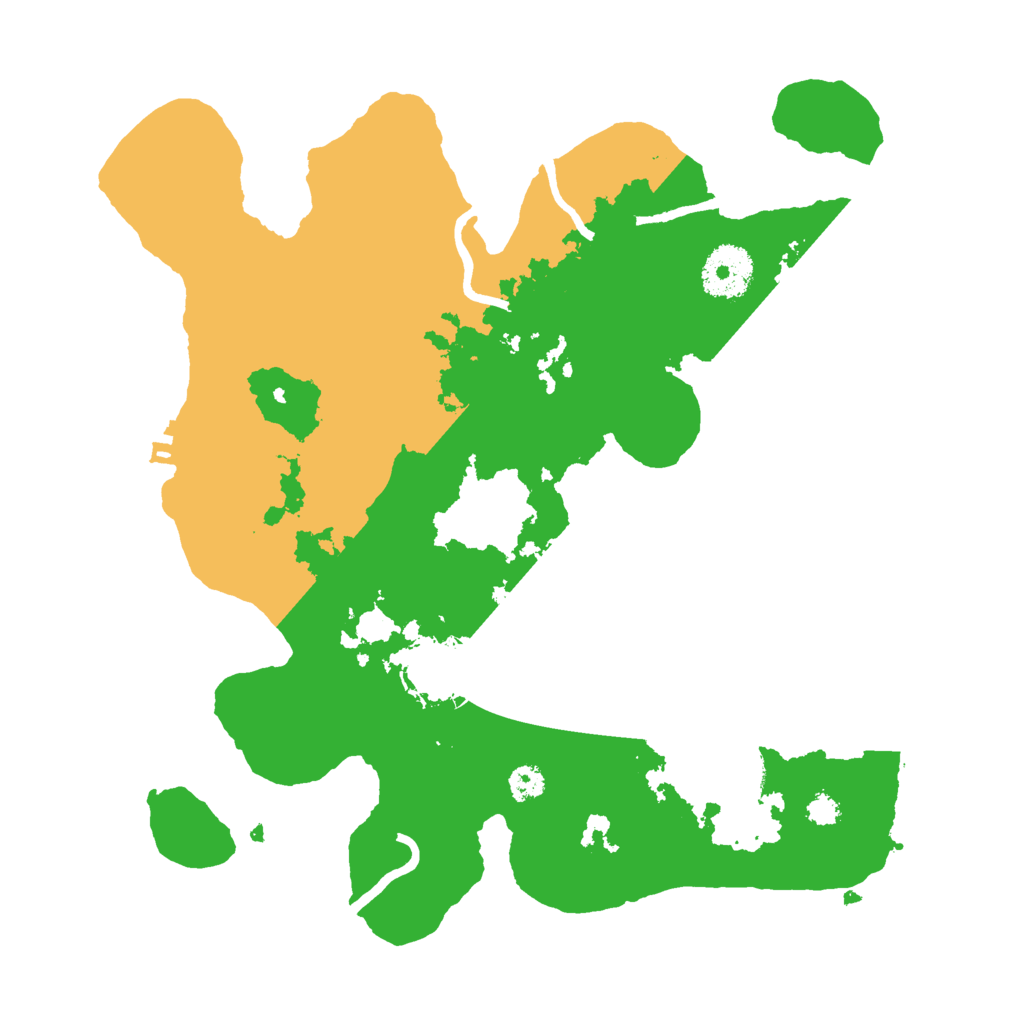 Biome Rust Map: Procedural Map, Size: 3000, Seed: 1122301710