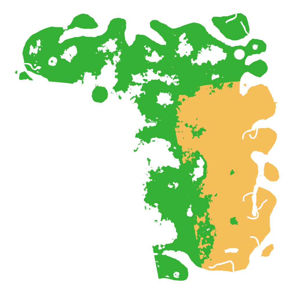 Biome Rust Map: Procedural Map, Size: 5000, Seed: 57015816