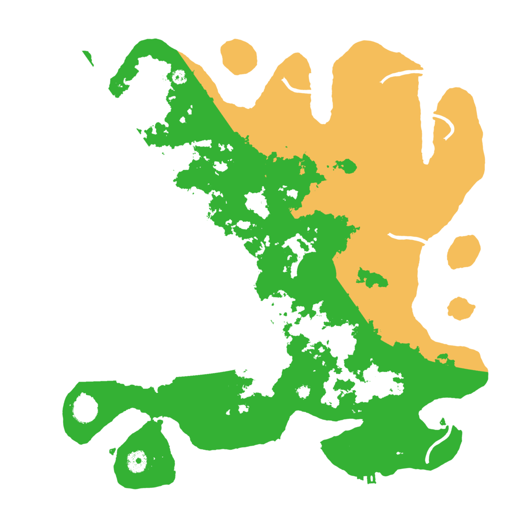 Biome Rust Map: Procedural Map, Size: 3700, Seed: 1869860997