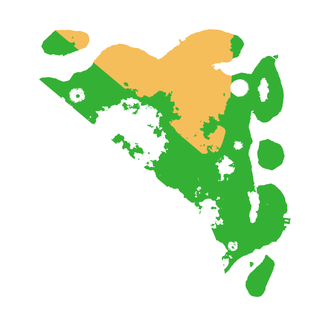 Biome Rust Map: Procedural Map, Size: 3300, Seed: 60