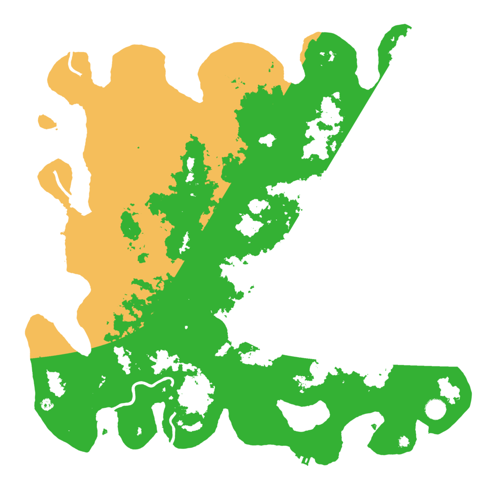 Biome Rust Map: Procedural Map, Size: 4250, Seed: 1463