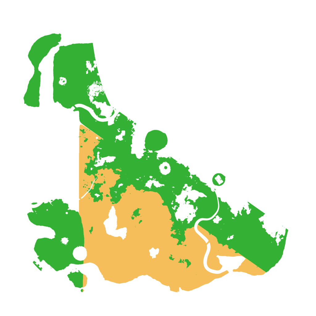 Biome Rust Map: Procedural Map, Size: 4000, Seed: 2019894076