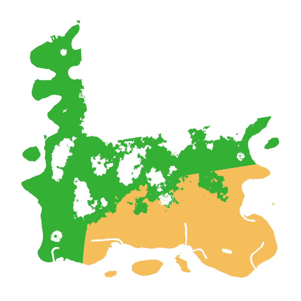 Biome Rust Map: Procedural Map, Size: 4000, Seed: 2092192794