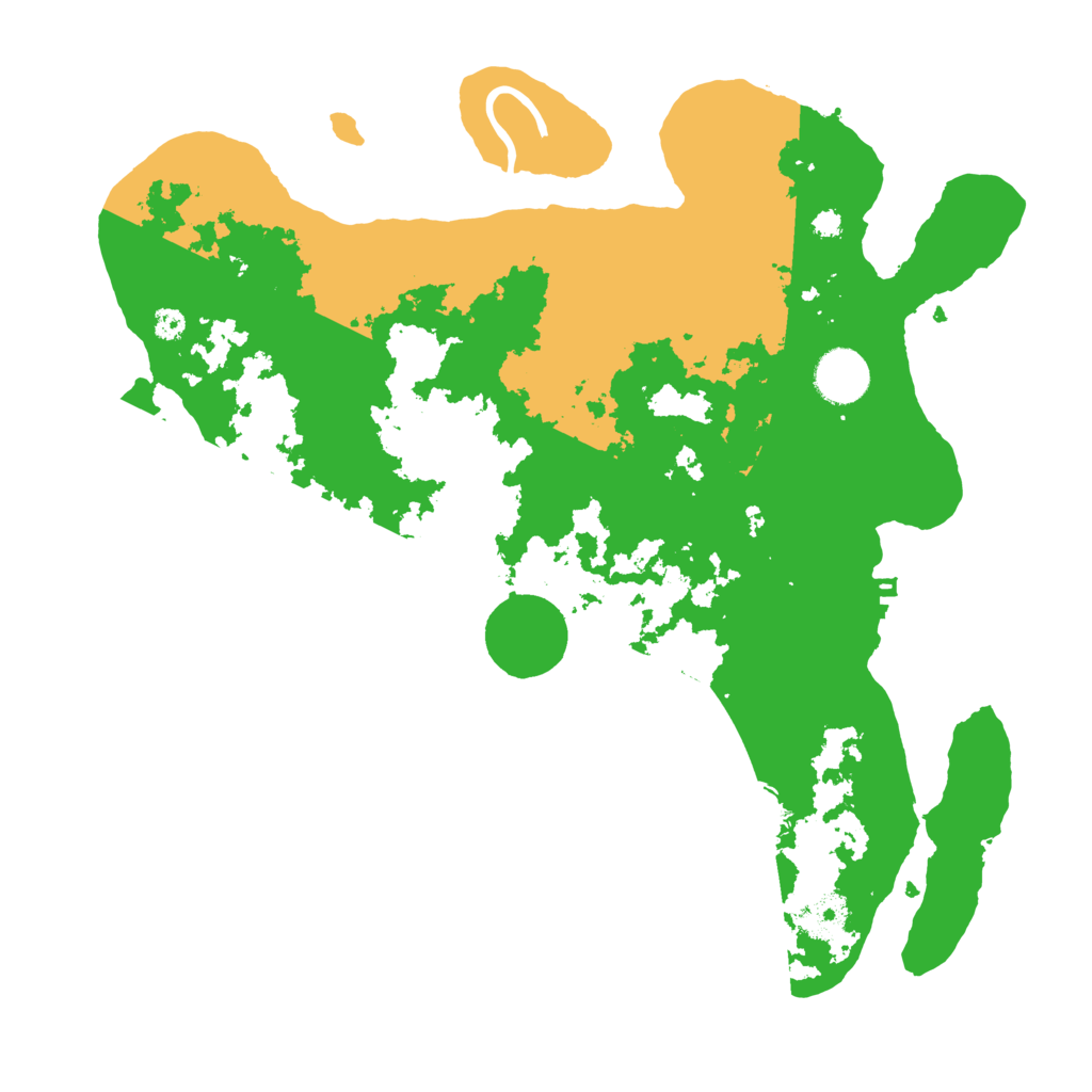 Biome Rust Map: Procedural Map, Size: 3500, Seed: 1601459344