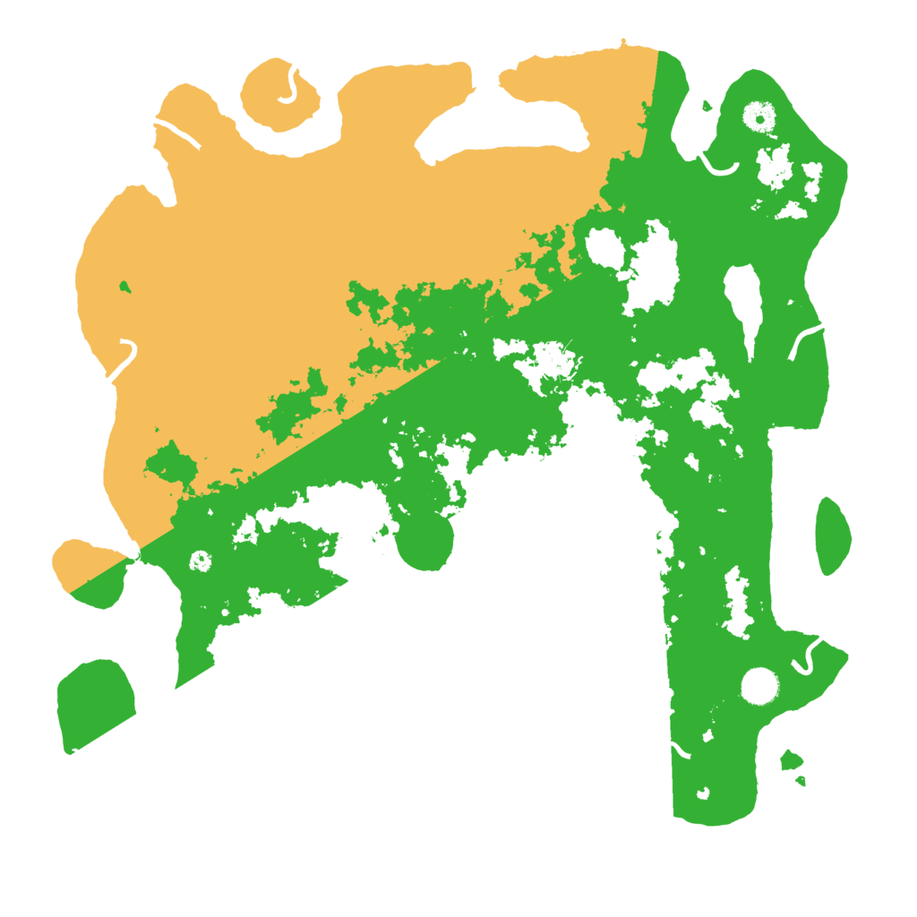 Biome Rust Map: Procedural Map, Size: 4300, Seed: 763342114