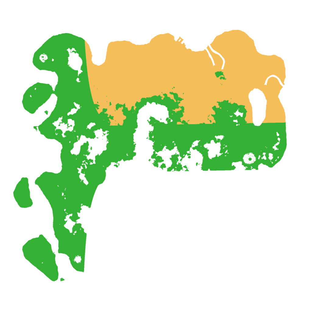 Biome Rust Map: Procedural Map, Size: 4000, Seed: 452072