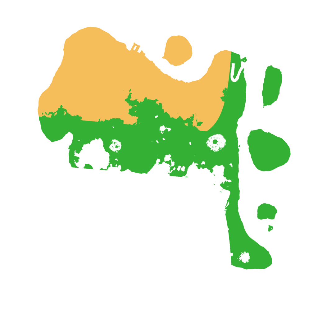 Biome Rust Map: Procedural Map, Size: 2731, Seed: 34531413
