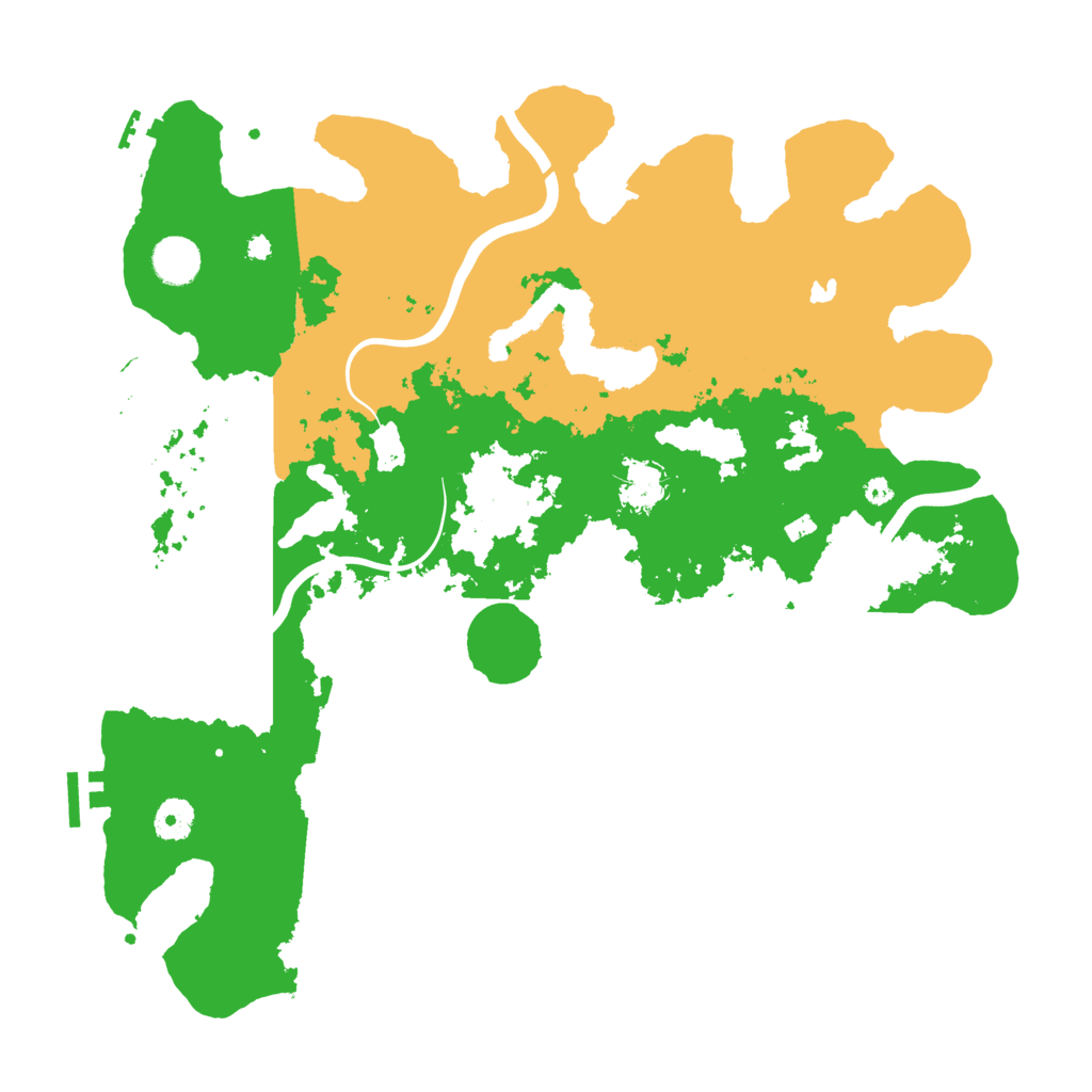 Biome Rust Map: Procedural Map, Size: 4000, Seed: 844101450
