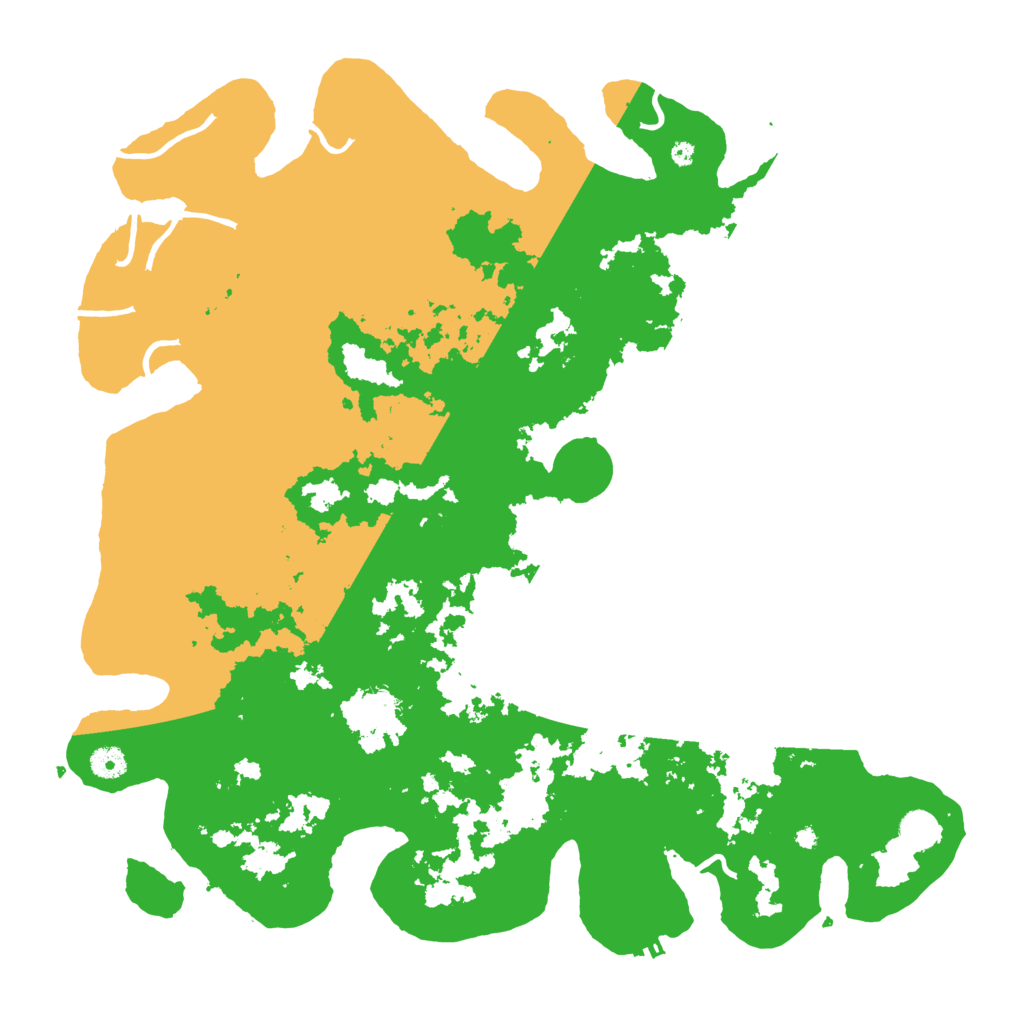 Biome Rust Map: Procedural Map, Size: 4500, Seed: 1832265426