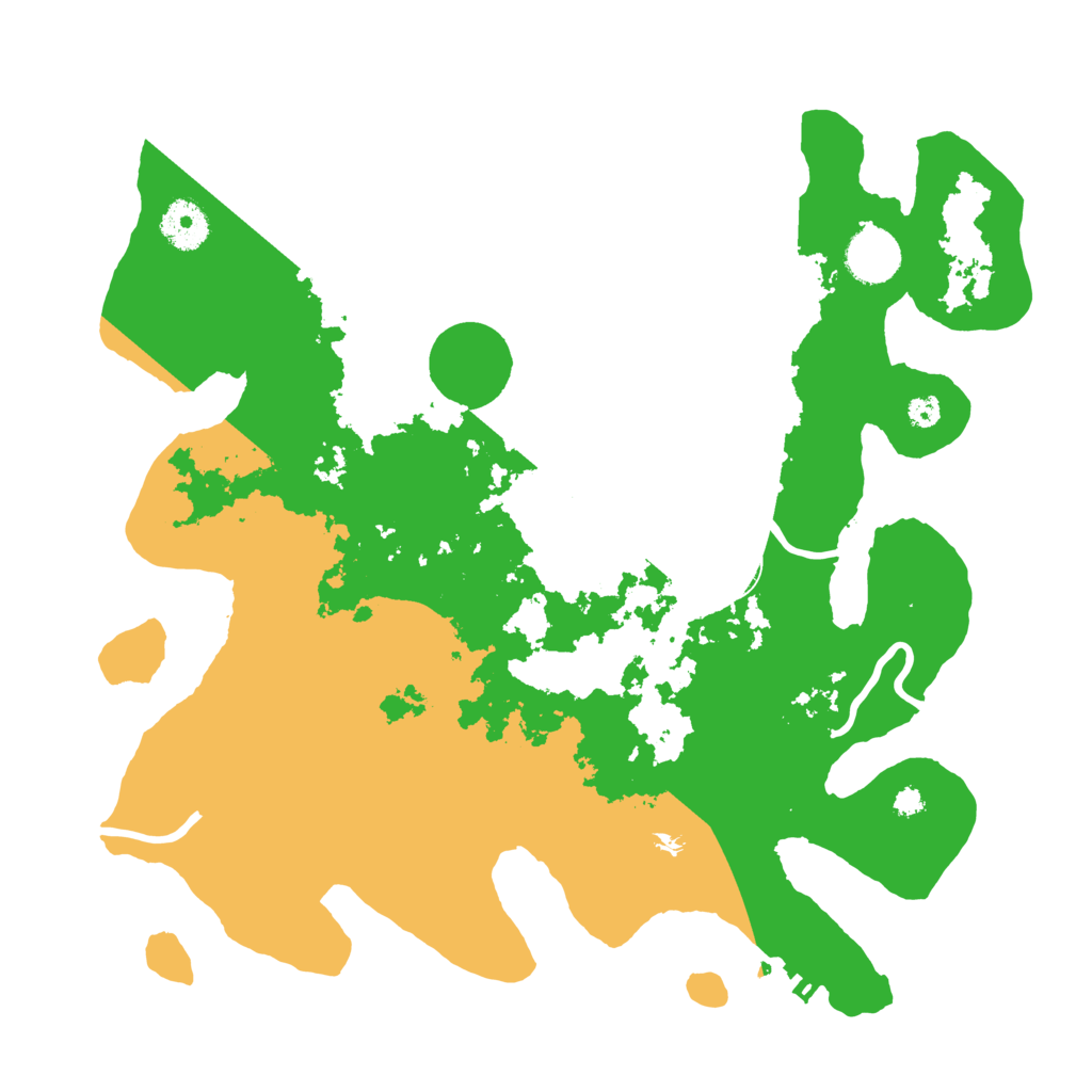 Biome Rust Map: Procedural Map, Size: 3500, Seed: 1902310069
